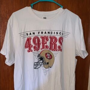 Levi's White and Red San Francisco 49ers Tee